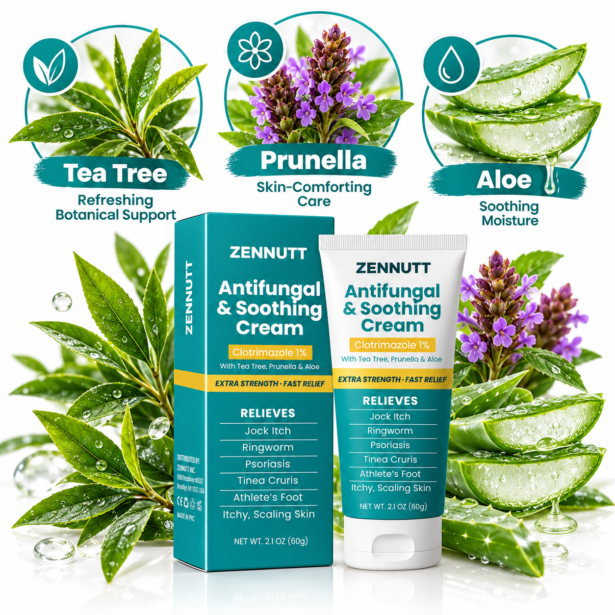 Antifungal Cream for Jock Itch, Ringworm, Psoriasis & Athlete’s Foot - Image 4